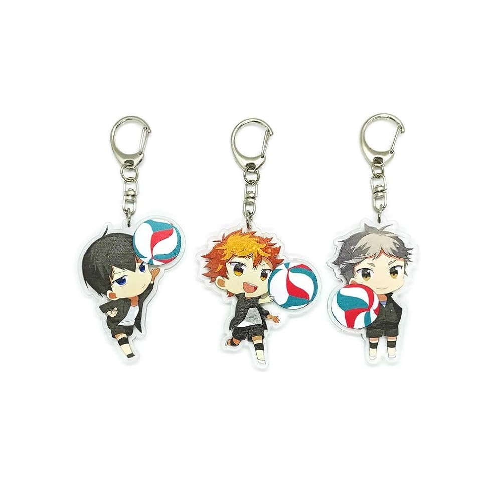 Amazon.com: EBTY DREAMS Inc. - Set of 3 Haikyuu Acrylic